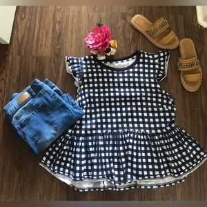 Kate Spade Peplum Top